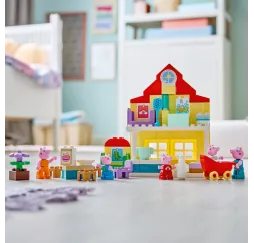 LEGO DUPLO Peppa Pig Dom rodzinny – klocki 2+