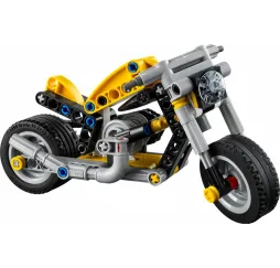 LEGO Technic Żółty motocykl – klocki konstrukcyjne