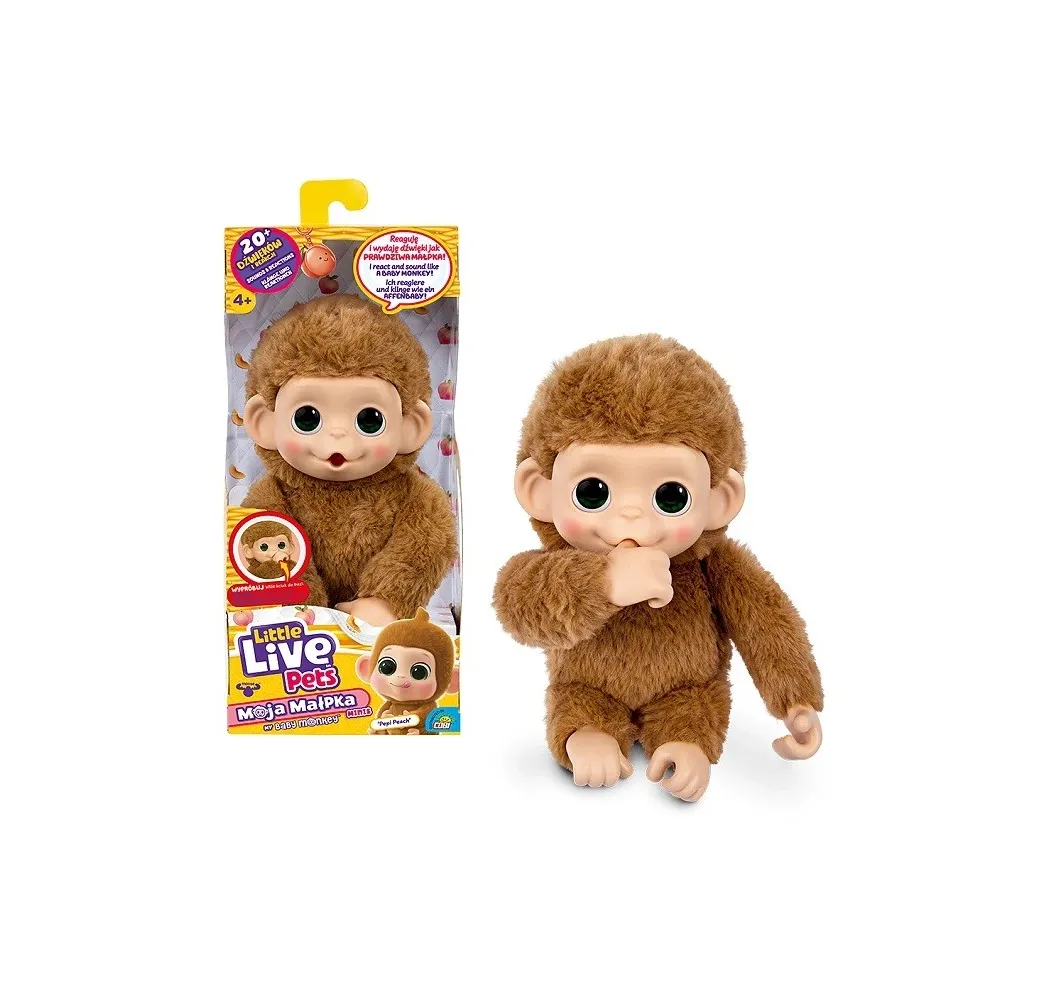 Little Live Pets Pepi Peach pluszak interaktywny