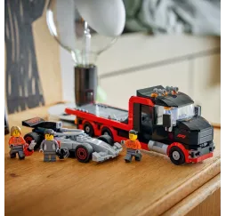 LEGO City Ciężarówka F1 z bolidem Audi – klocki 7+