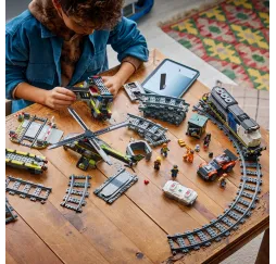 LEGO City Napad na policyjny pociąg – klocki 7+