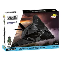 Cobi F-117 Nighthawk – klocki konstrukcyjne 795 el.