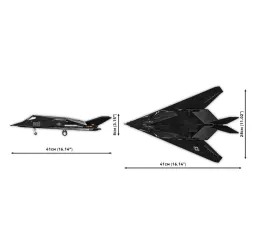 Cobi F-117 Nighthawk – klocki konstrukcyjne 795 el.