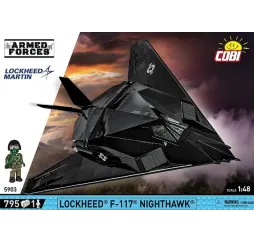 Cobi F-117 Nighthawk – klocki konstrukcyjne 795 el.