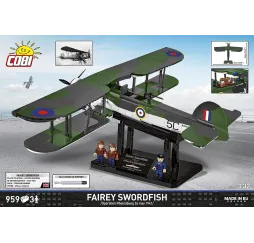 Fairey Swordfish Executive Edition – klocki COBI