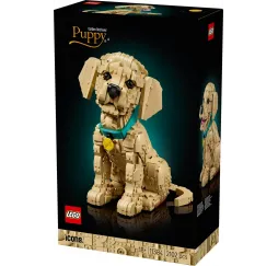 LEGO Icons Szczeniak golden retriever – klocki 18+