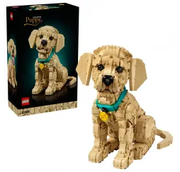 LEGO Icons Szczeniak golden retriever – klocki 18+