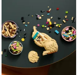 LEGO Icons Szczeniak golden retriever – klocki 18+