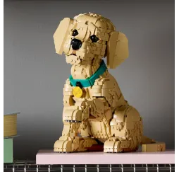 LEGO Icons Szczeniak golden retriever – klocki 18+