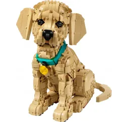 LEGO Icons Szczeniak golden retriever – klocki 18+
