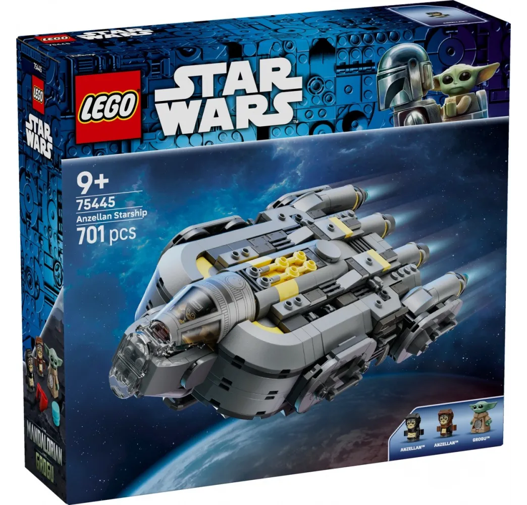 LEGO Star Wars Anzellański statek gwiezdny klocki 9+