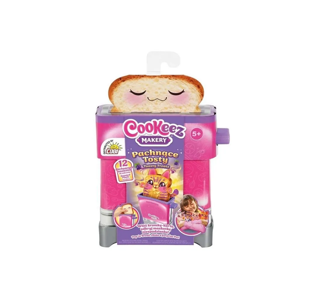 Cookeez Makery Pachnące Tosty Cobi maskotka 5+
