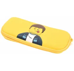 Żółty piórnik LEGO – przybory szkolne dla dzieci