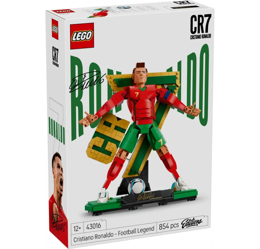Cristiano Ronaldo LEGO figurka kolekcjonerska 12+