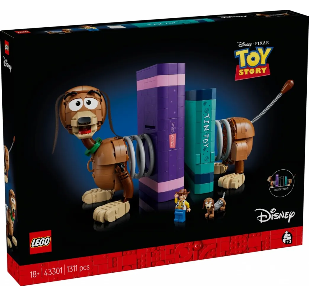 Toy Story Cienki podpórki pod książki LEGO Disney