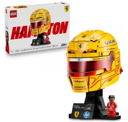 LEGO klocki Lewis Hamilton Ferrari – kask kolekcjonerski