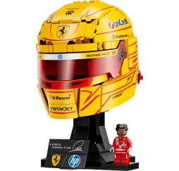 LEGO klocki Lewis Hamilton Ferrari – kask kolekcjonerski