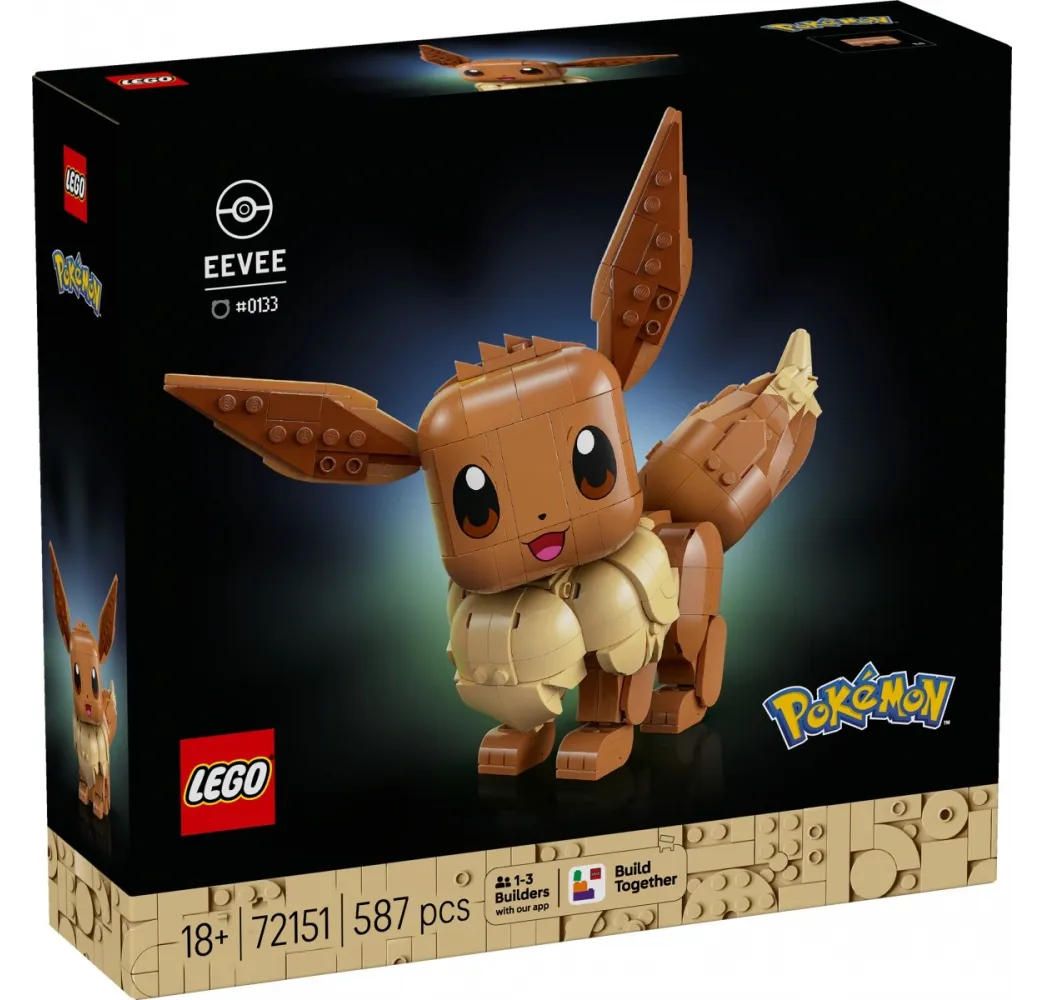 LEGO Pokémon Eevee – klocki konstrukcyjne 18+