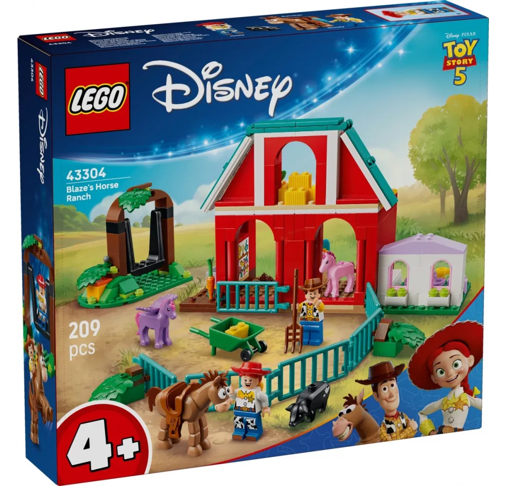 LEGO Disney Toy Story Konne ranczo Blaze'a klocki 4+