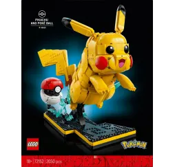 Pikachu i Poké Ball LEGO klocki konstrukcyjne 18+