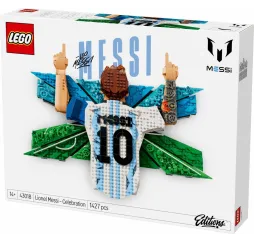 LEGO Messi cieszynka – klocki konstrukcyjne Editions