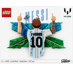 LEGO Messi cieszynka – klocki konstrukcyjne Editions