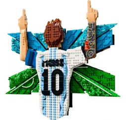 LEGO Messi cieszynka – klocki konstrukcyjne Editions