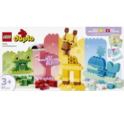 LEGO DUPLO Gra w budowanie zwierzątek – klocki 3+