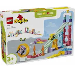 LEGO DUPLO Kreatywne rampy 3w1 – klocki konstrukcyjne