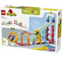 LEGO DUPLO Kreatywne rampy 3w1 – klocki konstrukcyjne