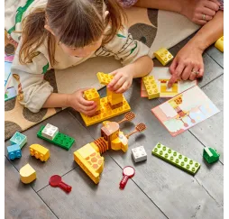 LEGO DUPLO Gra w budowanie zwierzątek – klocki 3+