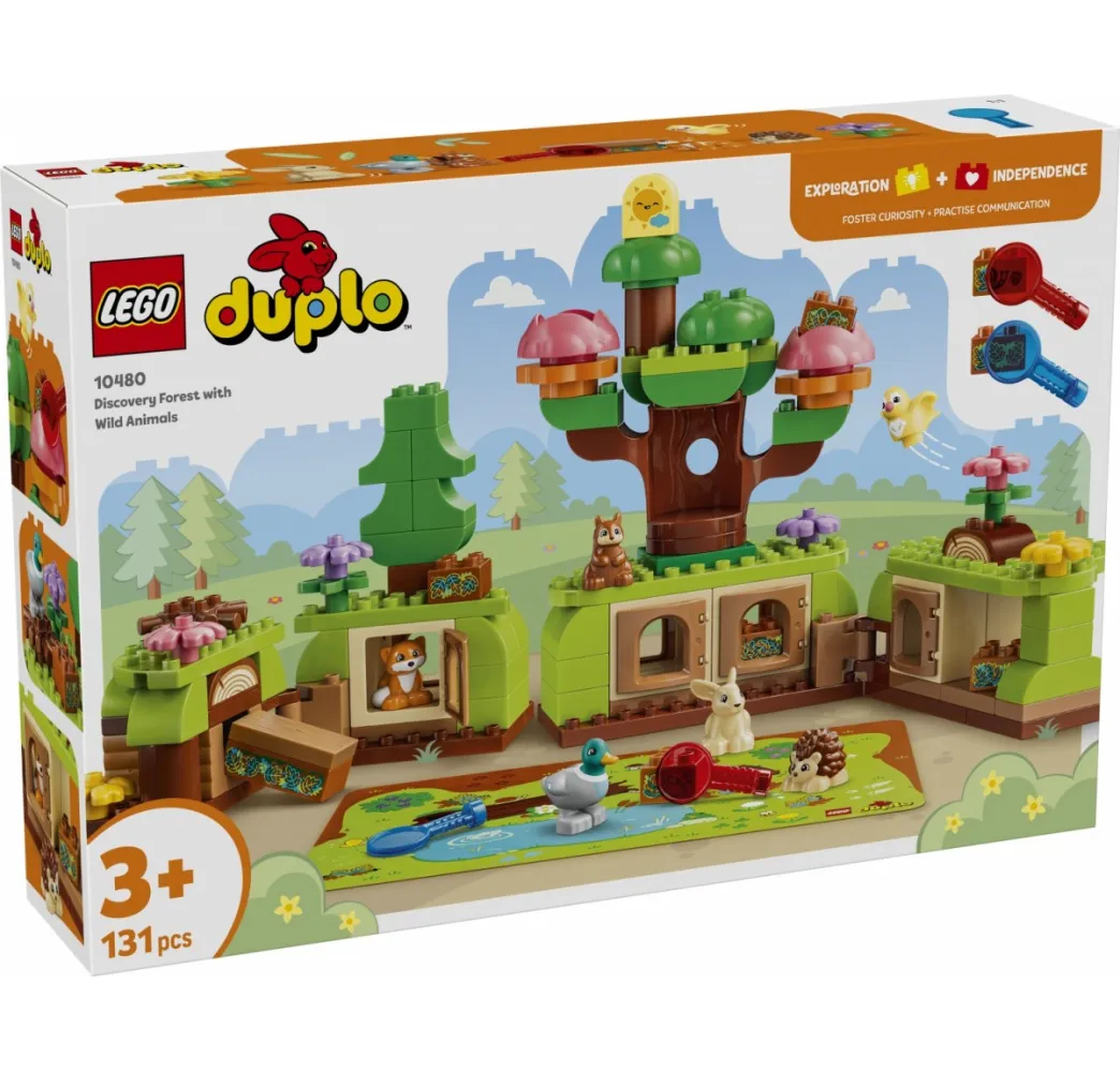 LEGO DUPLO Las odkrywców – klocki edukacyjne 3+