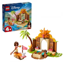 Vaiana LEGO klocki konstrukcyjne chatka i łódź 4+