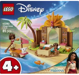 Vaiana LEGO klocki konstrukcyjne chatka i łódź 4+