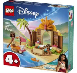 Vaiana LEGO klocki konstrukcyjne chatka i łódź 4+