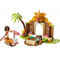 Vaiana LEGO klocki konstrukcyjne chatka i łódź 4+