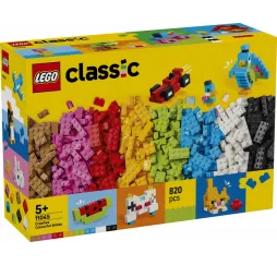 LEGO Classic Kreatywne kolorowe klocki 820 el. 5+
