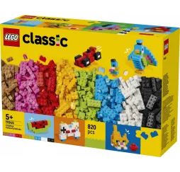 LEGO Classic Kreatywne kolorowe klocki 820 el. 5+