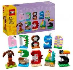 LEGO Iconic Urodzinowe cyferki – klocki edukacyjne