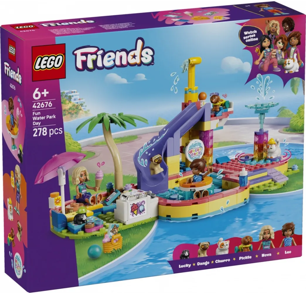 LEGO Friends Frajda w parku wodnym – klocki 6+