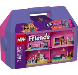 LEGO Friends kreatywna walizka z domkiem, klocki 6+