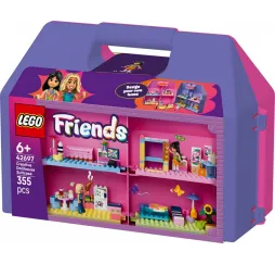 LEGO Friends kreatywna walizka z domkiem, klocki 6+