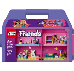 LEGO Friends kreatywna walizka z domkiem, klocki 6+
