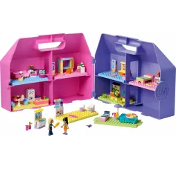 LEGO Friends kreatywna walizka z domkiem, klocki 6+