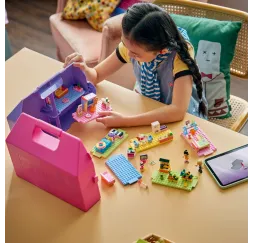 LEGO Friends kreatywna walizka z domkiem, klocki 6+