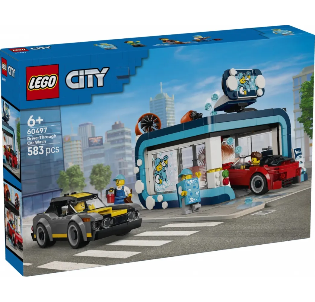 LEGO City Automatyczna myjnia samochodowa - klocki