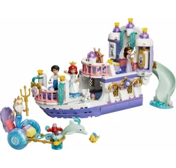 Arielka Królewska łódź weselna LEGO klocki 6+