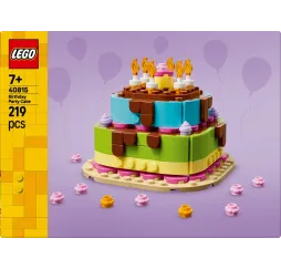 LEGO Iconic Tort urodzinowy – klocki konstrukcyjne