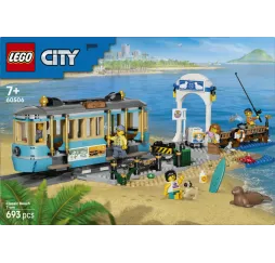 LEGO City Tramwaj przy plaży – klocki konstrukcyjne