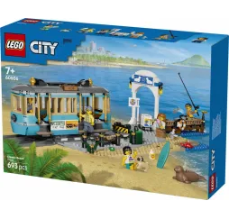 LEGO City Tramwaj przy plaży – klocki konstrukcyjne